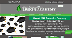 Desktop Screenshot of luskinacademy.org